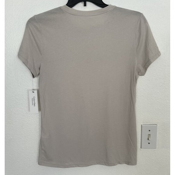 Calvin Klein Women’s Logo Graphic Short-Sleeve Top Tee Size M New - Picture 3 of 13